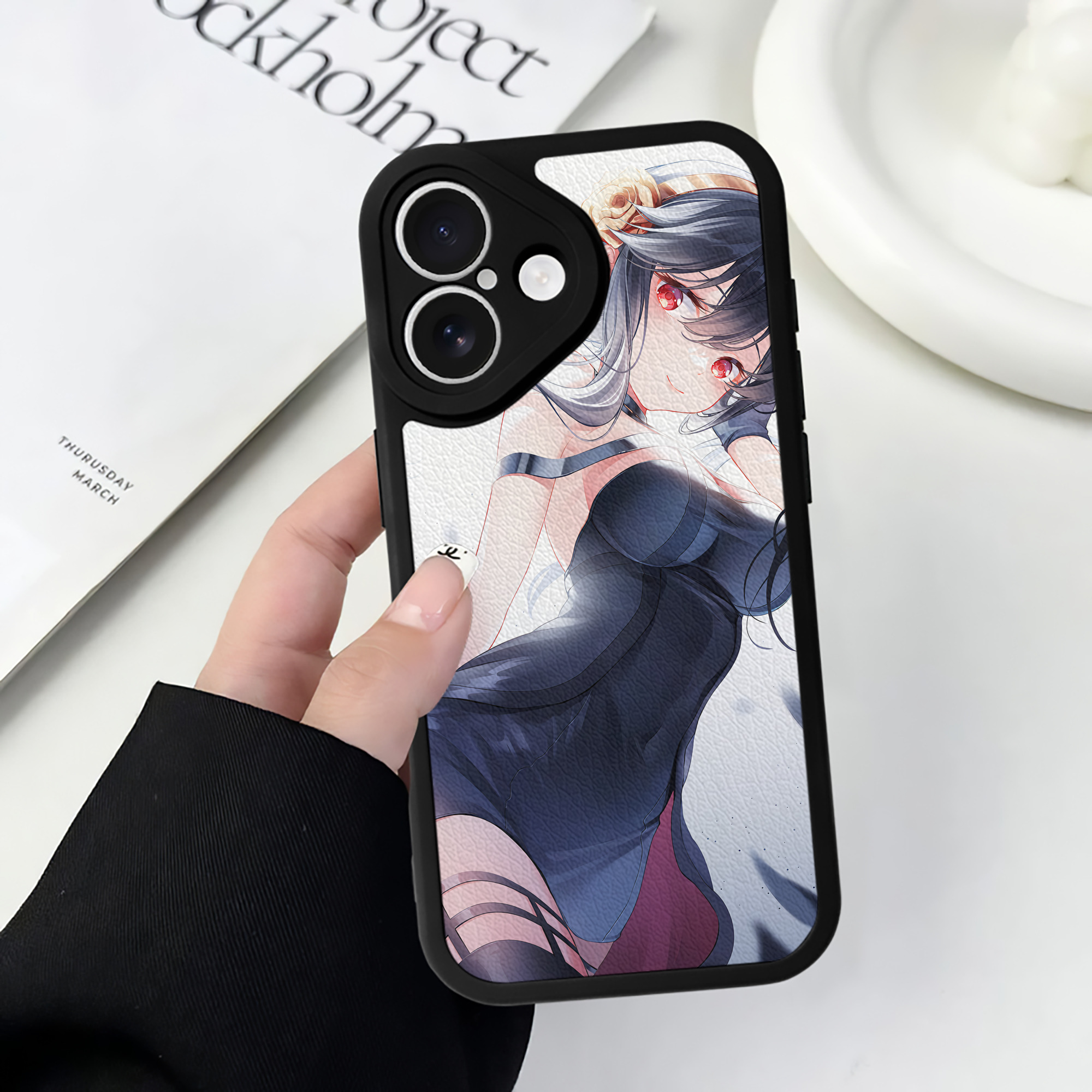 （画像用） SPY×FAMILY间谍家家酒 【iPhone 16シリーズ対応】シリコンスマホケース（レザー調） 材質：シリコン